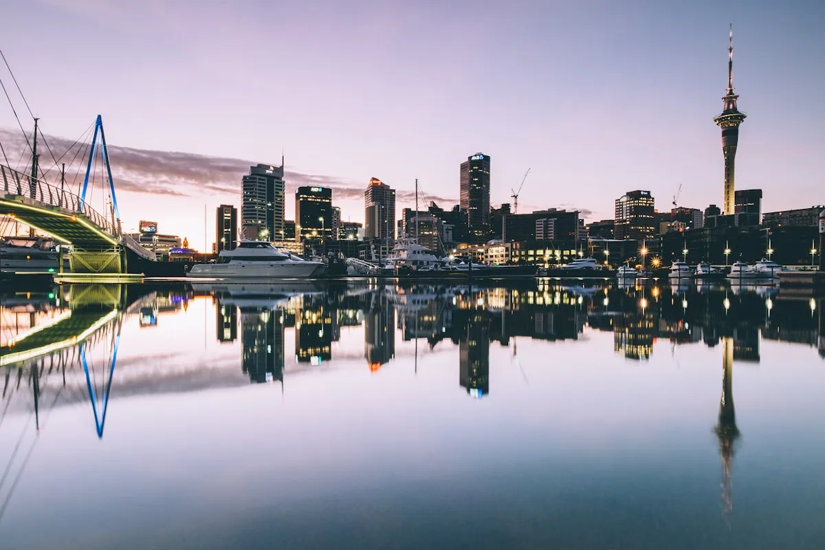 New Zealand skyline